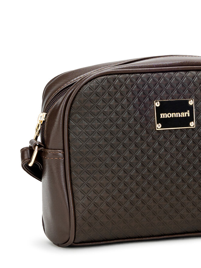 Monnari Torebka Monnari TORIMP0-24J-BAG4540-K017 Brązowy