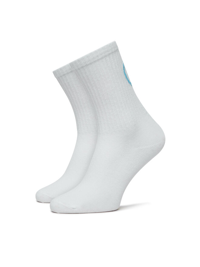 ONLY 3 pares de calcetines altos para mujer ONLY 15349149 Blanco