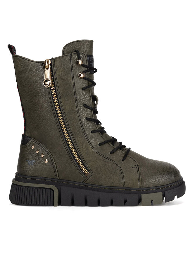 Mustang Bokacsizma Mustang 1502-502 Khaki