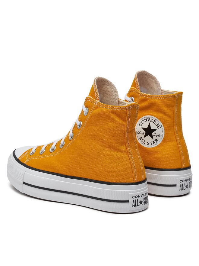 Converse Trampki Converse Chuck Taylor All Star Lift Platform HI A06506C Żółty