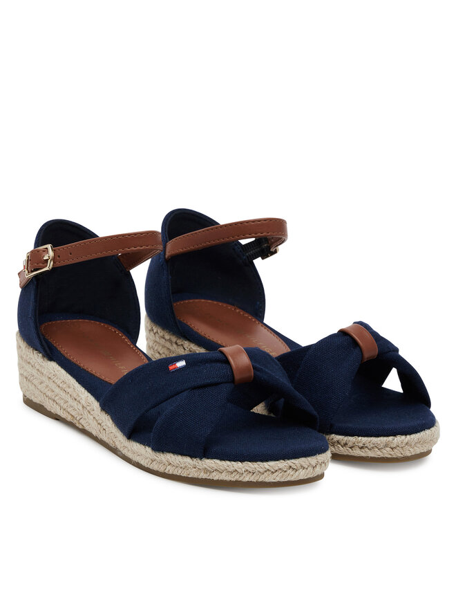 Tommy Hilfiger Еспадрильї Tommy Hilfiger T3A7-33801-0048 M Cиній