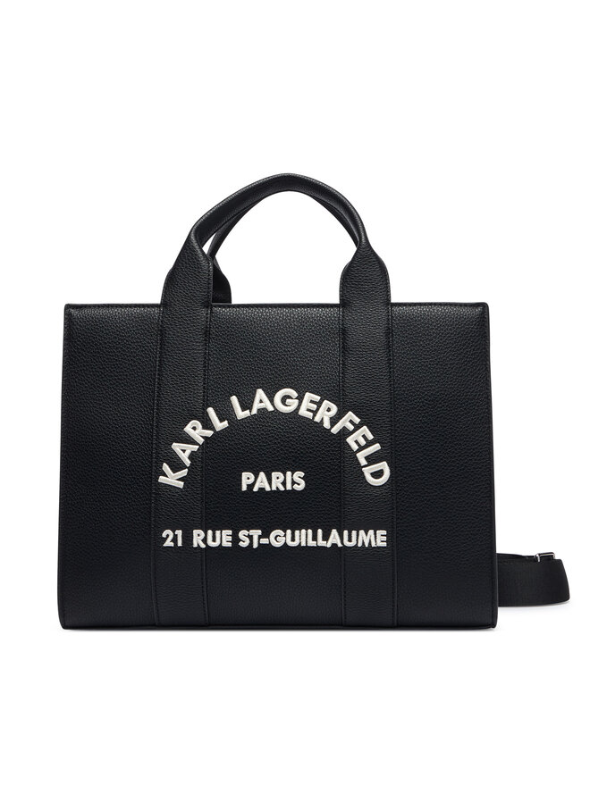KARL LAGERFELD Handtasche KARL LAGERFELD B1W30041 Schwarz