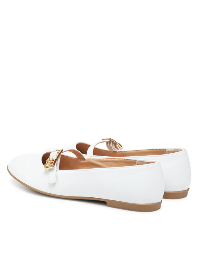 Tommy Hilfiger Ballerinas Tommy Hilfiger T3A3-33768-0326 S Weiß