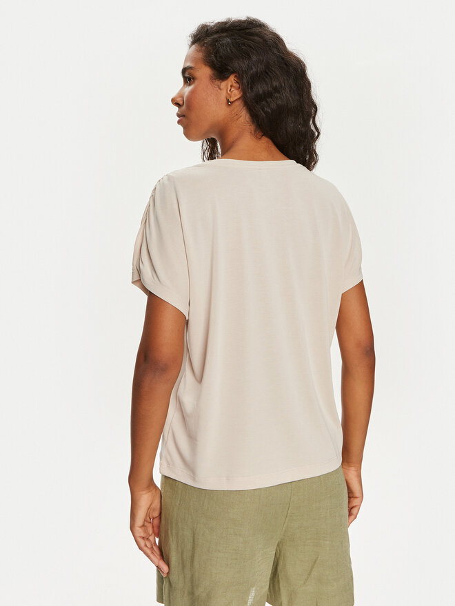 ONLY ONLY Camiseta Free 15293567 Beis Regular Fit