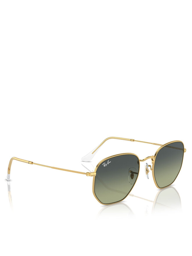 Ray-Ban Okulary przeciwsłoneczne Ray-Ban Hexagonal 0RB3548 001/BH Złoty