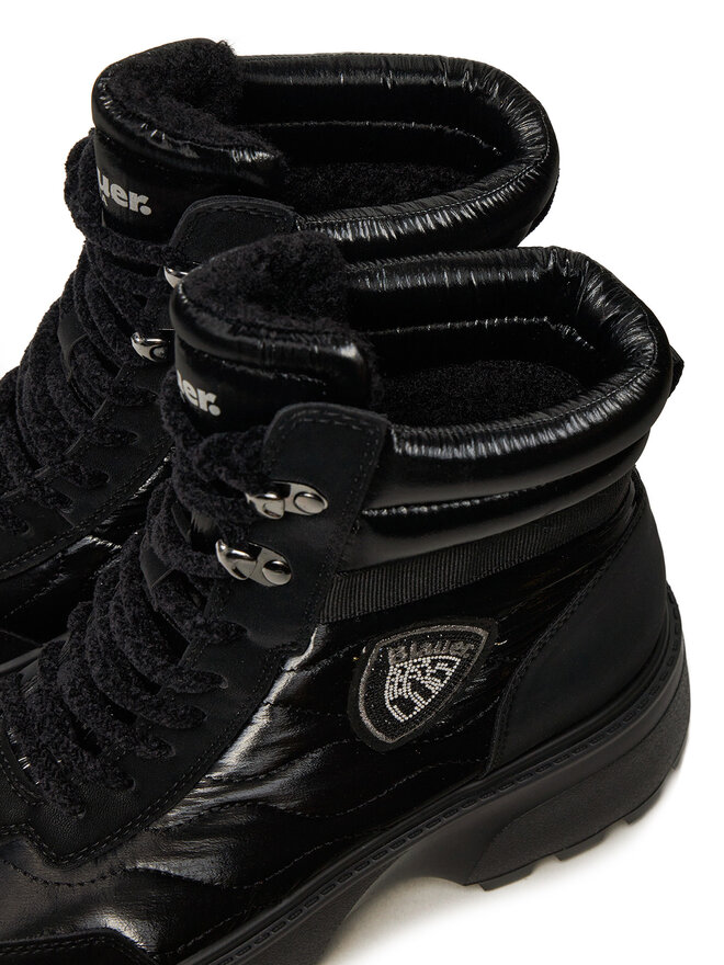 Blauer Stiefeletten Blauer F4BLANCA03 Schwarz