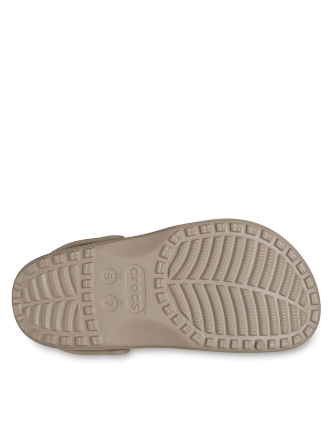 Crocs Natikače Crocs Classic Floral Cut Out Clog 210927 Smeđa