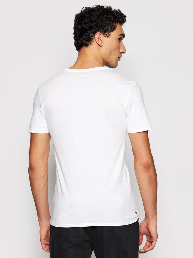Lacoste Lacoste 3 db póló TH3374 Fehér Slim Fit