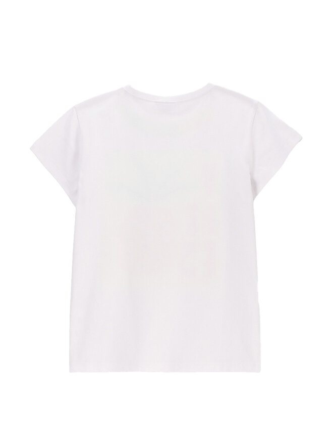 Coccodrillo Coccodrillo Camiseta WC5143204VGD Blanco Regular Fit