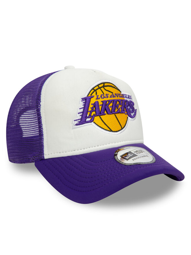 New Era Czapka z daszkiem New Era 940 Af trucker NBA Flower LOSLAK 60595278 Biały