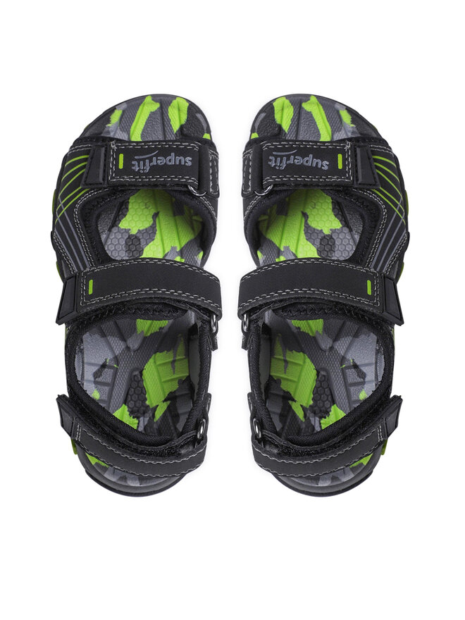 Superfit Sandály Superfit 0-800100-0100 M Černá