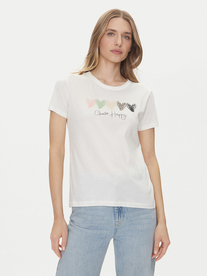 JDY JDY Camiseta Michigan 15311702 Blanco Regular Fit