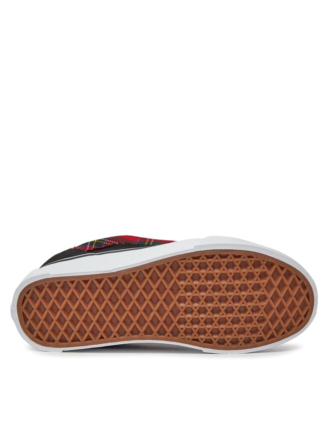 Vans no skool 2 berlin plaid mars red black best sale