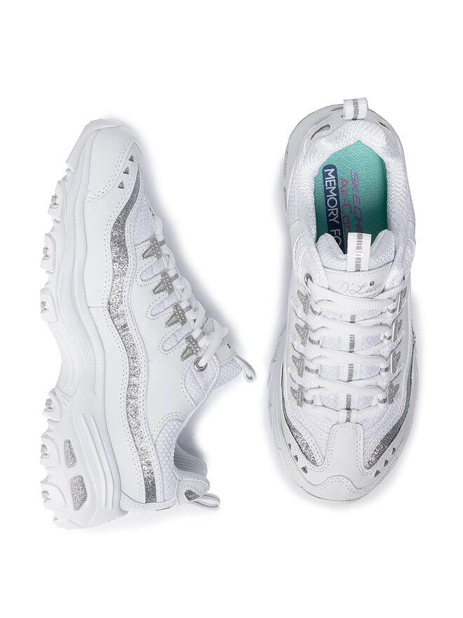 Skechers Снікерcи Skechers D'lites Now&Then 11923/WSL Білий