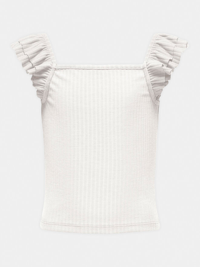 Kids ONLY Kids ONLY Top Nella 15317829 Weiß Slim Fit