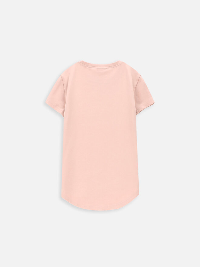 Coccodrillo Coccodrillo Marškinėliai ZC3143202WGK Rožinė Relaxed Fit