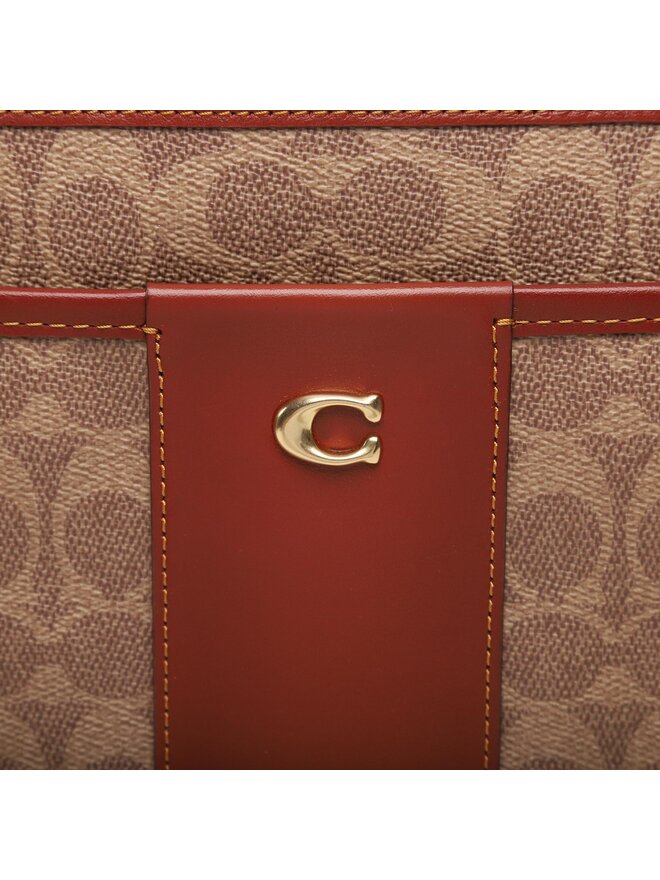 Coach Сумка Coach Clrblk Cc Sig Kitt CC533 Коричневий