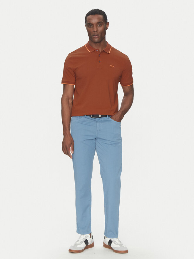 BOSS BOSS Pólóing Parlay 190 50494697 Narancssárga Regular Fit