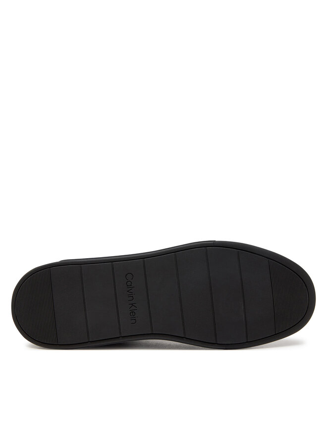 Calvin Klein Sneakers Calvin Klein High Top Lace Up Logo HM0HM01492 Nero