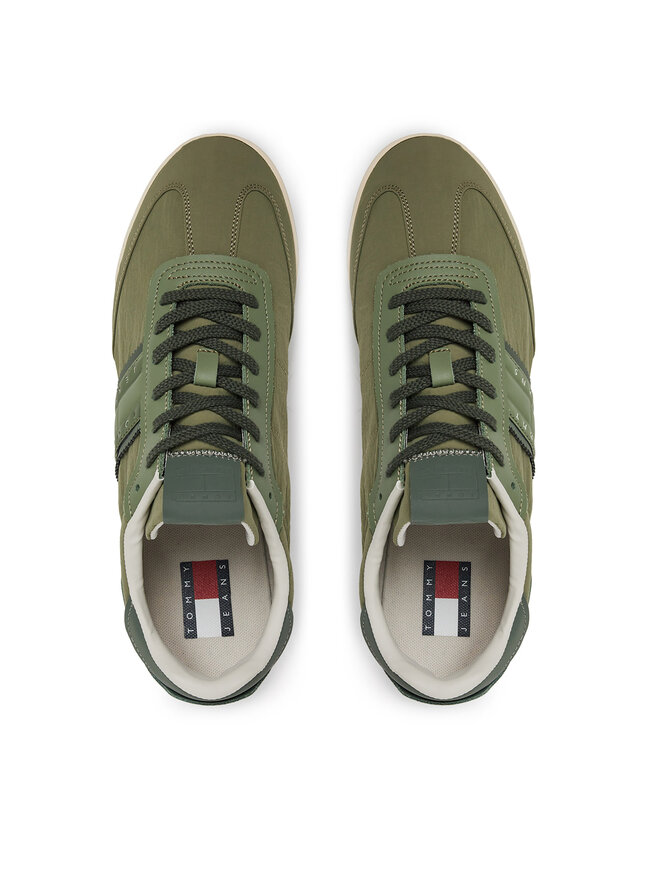 Tommy Hilfiger Αθλητικά Tommy Hilfiger Tjm Runner Cleated Mix Mat. EM0EM01598 Πράσινο