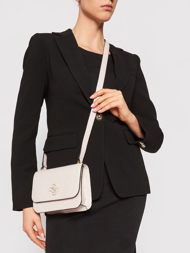 Guess Geantă Guess Noelle (PD) Mini HWPD78 79780 Roz