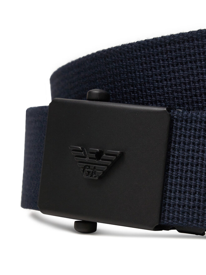 Emporio Armani Cintura da uomo Emporio Armani Y4S646 YQ65X 80814 Blu scuro