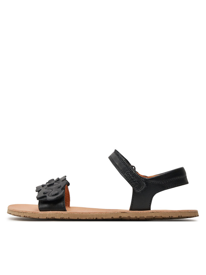 Froddo Sandály Froddo Barefoot Flexy Flowers G3150265-4 D Černá