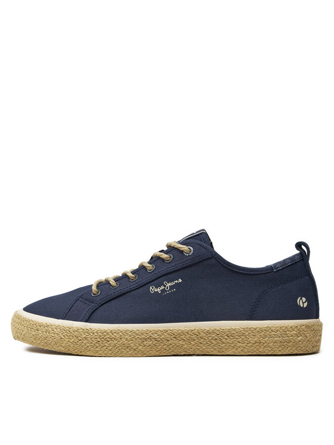 Pepe Jeans Espadryle Pepe Jeans Port Basic PMS10324 Granatowy
