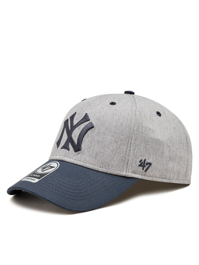 47 Brand Καπέλο Jockey 47 Brand Mlb New York Yankees Maulden Tt Snap '47 Mvp BCPTN-MLDTT17KHP-GY10 Γκρι