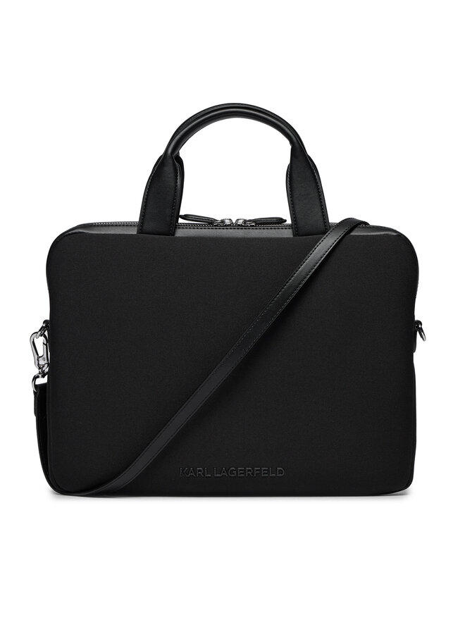 KARL LAGERFELD Taška na laptop KARL LAGERFELD 235W3262 Čierna