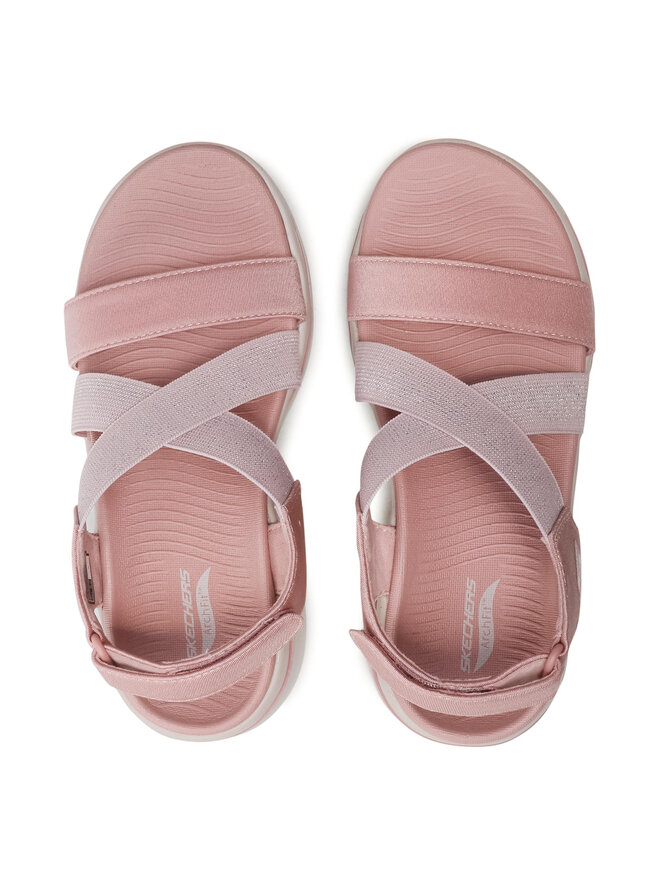 Skechers Sandalen Skechers Go Walk Arch Fit 140226/ROS Rosa