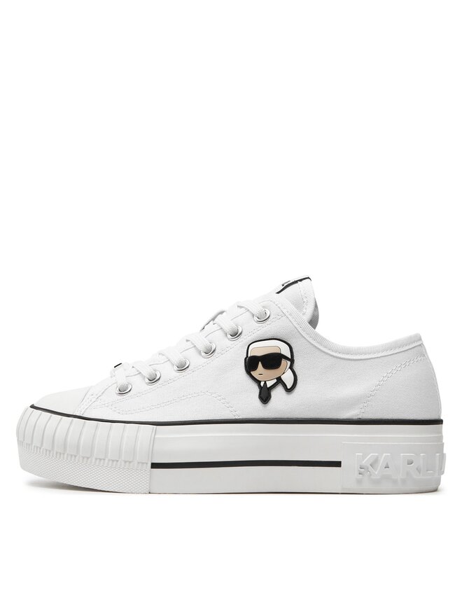 KARL LAGERFELD Trampki KARL LAGERFELD KL60424 Biały
