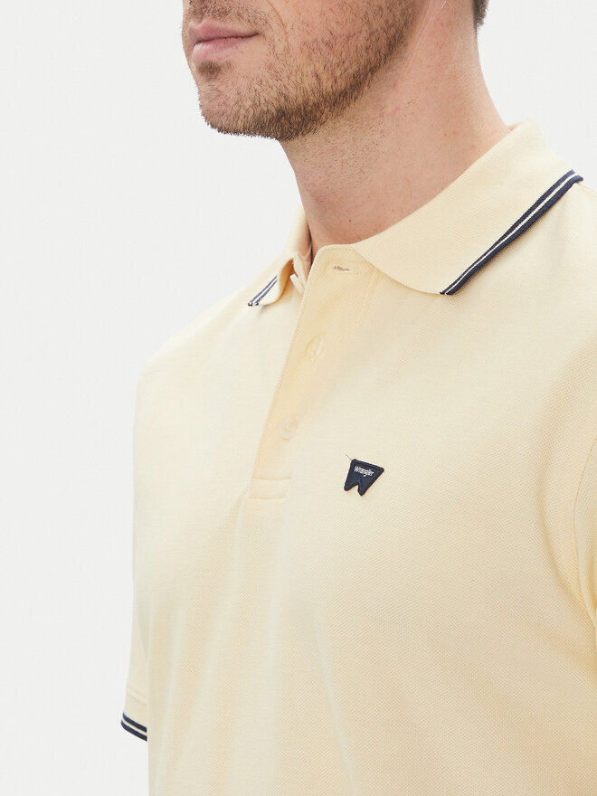 Wrangler Wrangler Poloshirt 112362826 Gelb Regular Fit