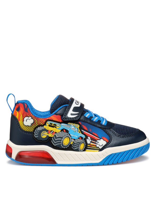 Geox Sneakersy Geox J Inek J559CE 01454 C0693 M Tmavomodrá
