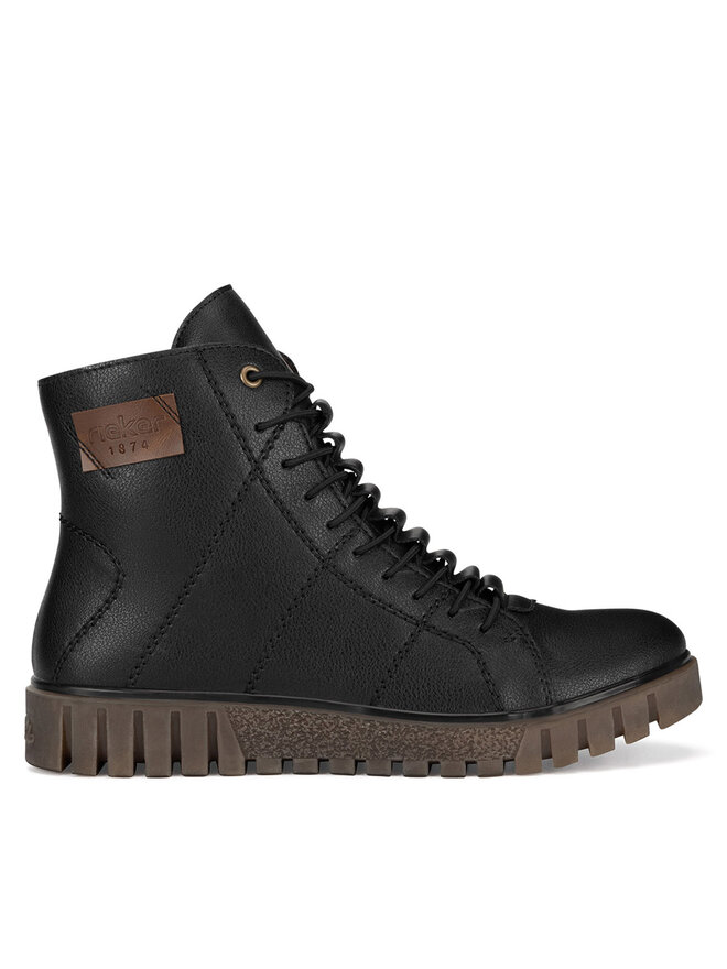 Rieker Schnürschuhe Rieker Y3421-00 Schwarz