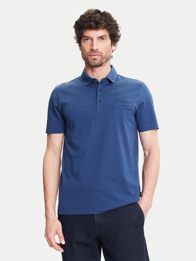 Pierre Cardin Pierre Cardin Поло C5 21514.2122 Cиній Regular Fit