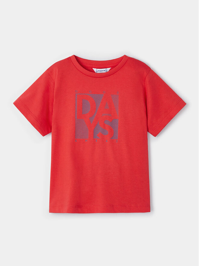Mayoral Mayoral T-Shirt 170 Κόκκινο Regular Fit