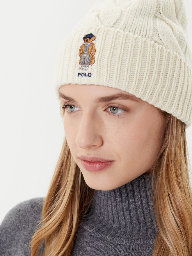 Polo Ralph Lauren Σκούφος Polo Ralph Lauren 455981433001 Εκρού