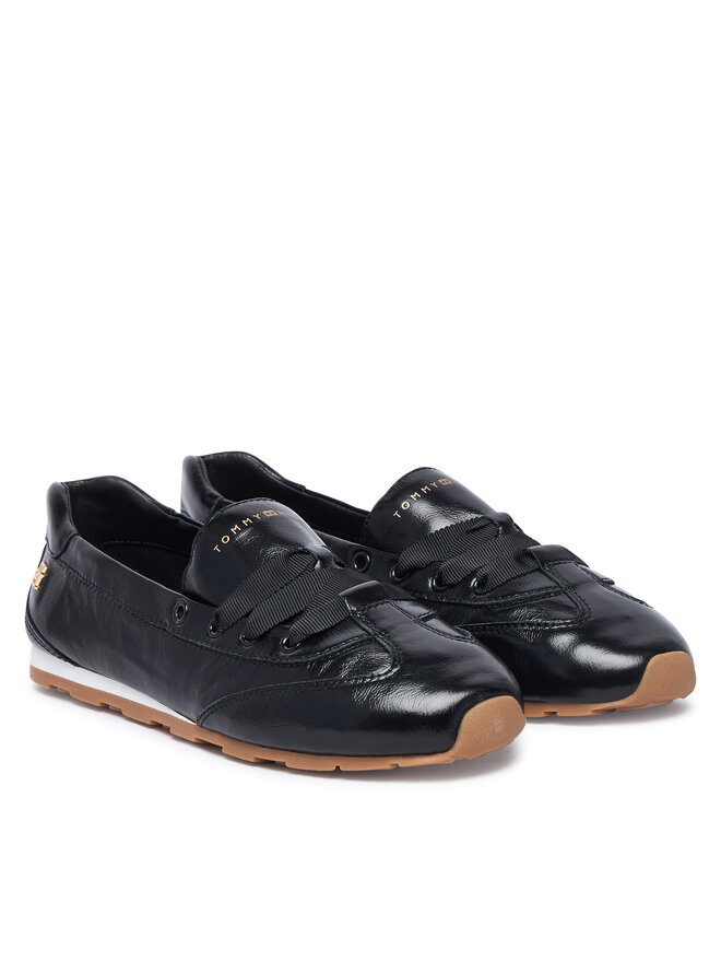 Tommy Hilfiger Ballerinas Tommy Hilfiger Bella Ballet Sneaker FW0FW09449 Schwarz