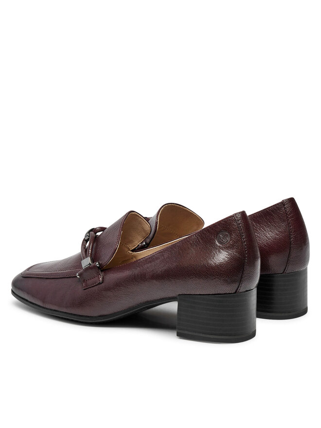 Chaussures D'intérieur CAPRICE - Largeur G, Semelle Antichoc, Cuir Véritable, Pour Un Confort Optimal