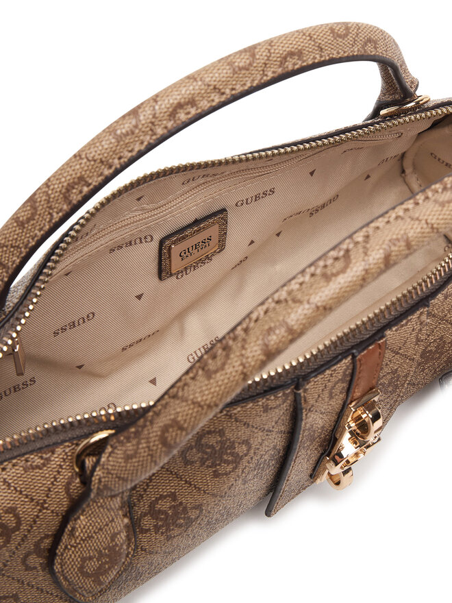 Guess Handtasche Guess Yvonne Logo Mini HWSG23 78760 Hellbraun