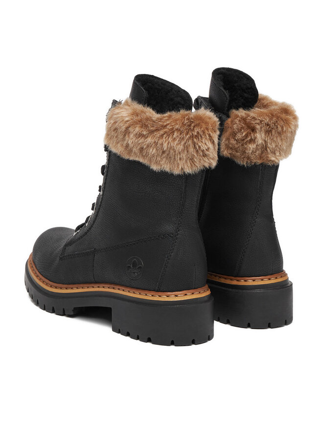 Rieker Schnürschuhe Rieker CEO-72630-00 Schwarz