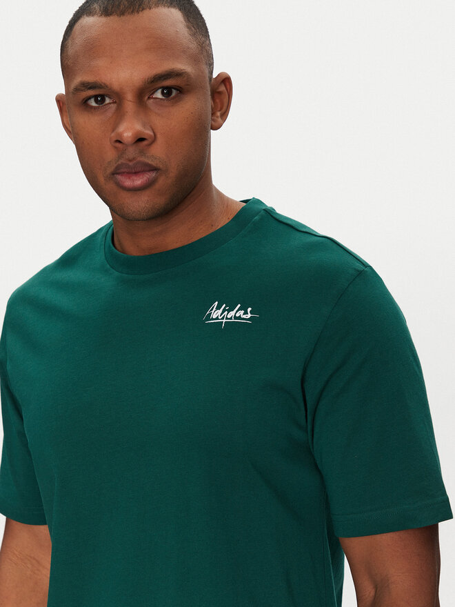 adidas adidas T-Shirt Lounge Still Life Bowl Graphic JJ3961 Grün Regular Fit