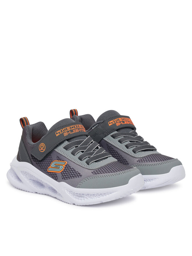 Skechers Snīkeri Skechers Meteor-Lights - Krendox 401495L/CCGY Pelēks