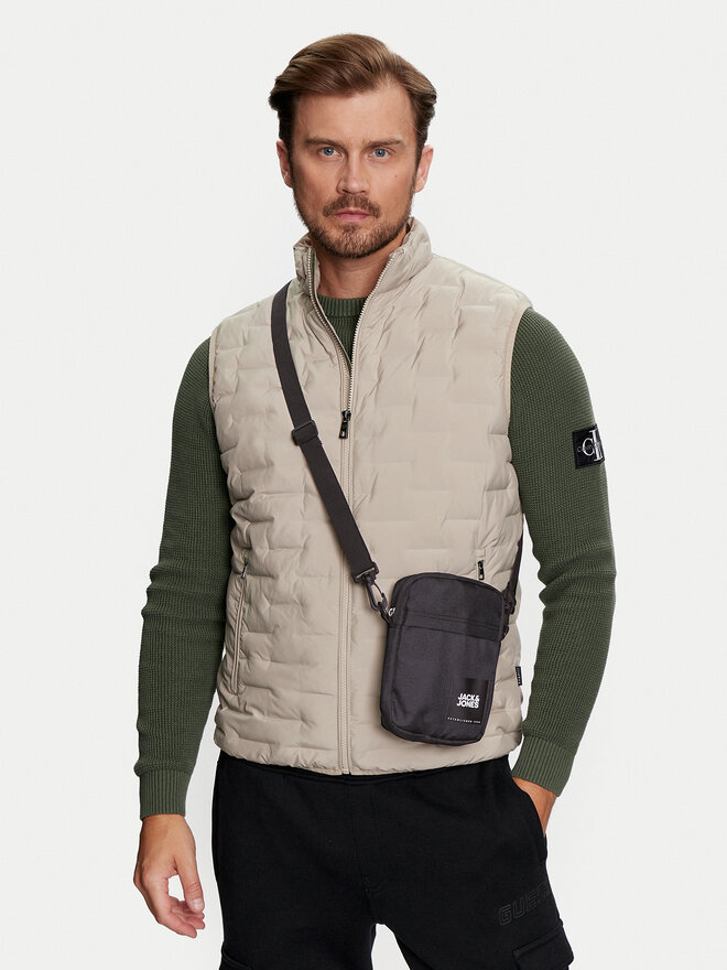 Jack&Jones Válltáska Jack&Jones Jacjamie Small 12158443 Fekete