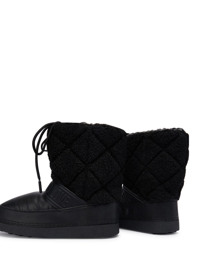 LOVE MOSCHINO Cizme de zăpadă LOVE MOSCHINO JA24422G0NISJ00Bcz Negru