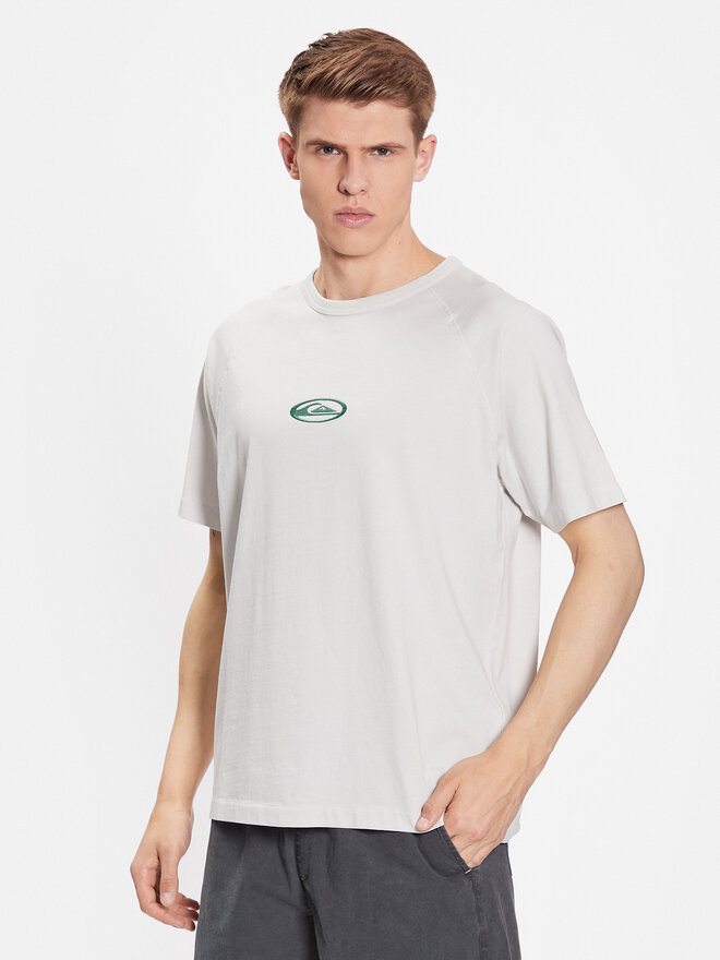 Quiksilver Quiksilver Marškinėliai Alpha Dog EQYKT04279 Pilka Regular Fit