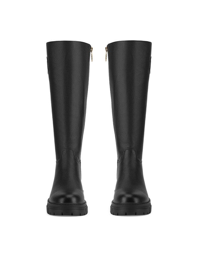 MEXX Kozačky ve vojenském stylu MEXX MI001805143W Černá