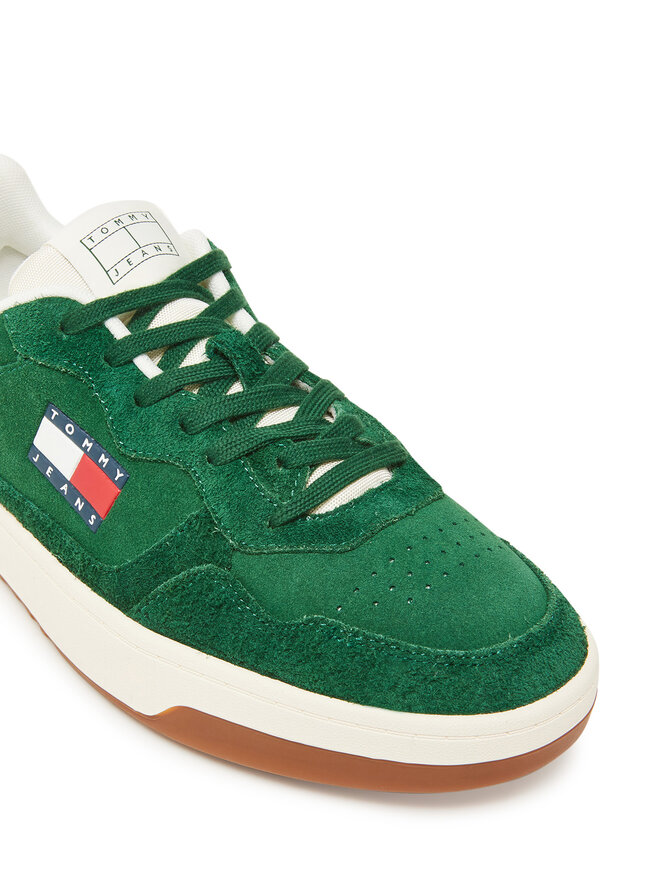 Tommy Jeans Sneakersy Tommy Jeans Tjm Cupsole Suede EM0EM01568 Zielony