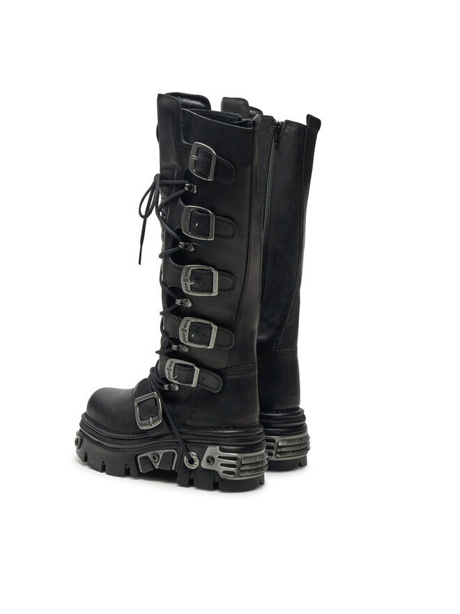 NEW ROCK Glany NEW ROCK M-272-S1 Czarny